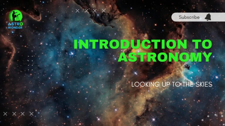 ASTRO WONDER -- INTRODUCTION TO ASTRONOMY